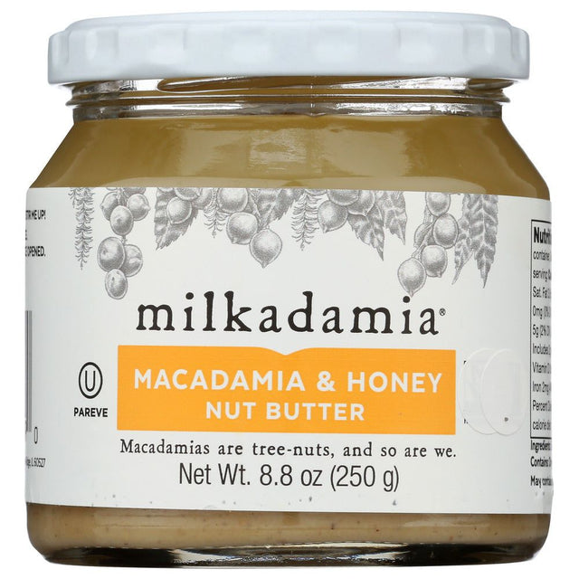 MILKADAMIA: Macadamia and Honey Nut Butter, 8.8 oz - #tag1# - #tag2#