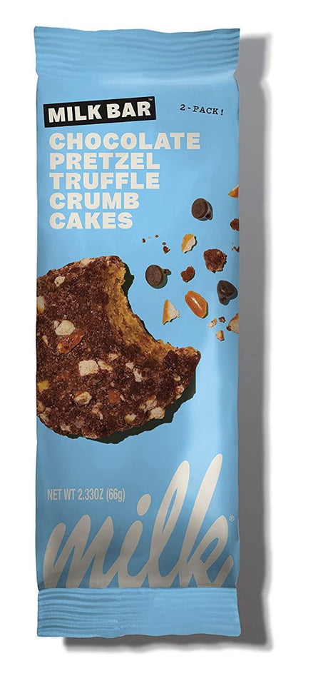 MILK BAR: Chocolate Pretzel Crumb Cakes, 2.33 oz - #tag1# - #tag2#