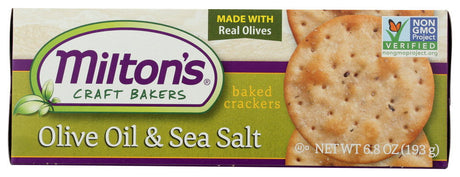 MILTONS: Cracker Olive Oil Sslt, 6.8 oz - #tag1# - #tag2#