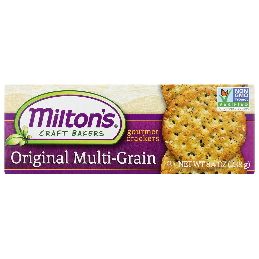 MILTONS: Gourmet Crackers Original Multi Grain, 8.4 oz - #tag1# - #tag2#