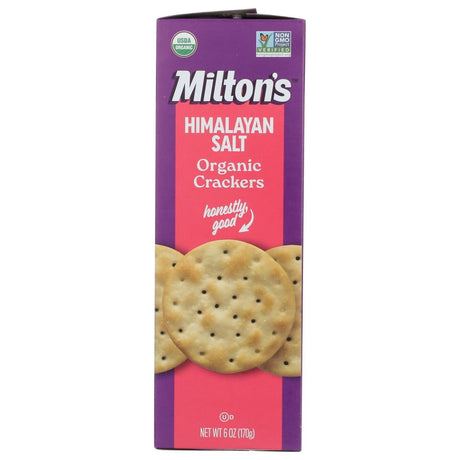 MILTONS: Organic Himalayan Salt Crackers, 6 oz - Sunshine Co Op. - #tag1# - #tag2# - #tag3# - #tag4#