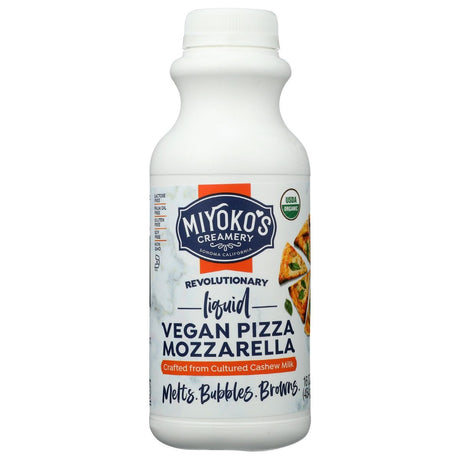 MIYOKOS CREAMERY: Liquid Vegan Pizza Mozzarella, 16 oz - #tag1# - #tag2#