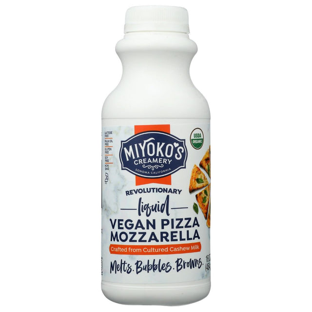 MIYOKOS CREAMERY: Liquid Vegan Pizza Mozzarella, 16 oz - #tag1# - #tag2#