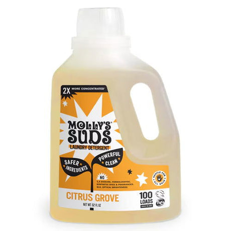 MOLLY SUDS: Citrus Grove Liquid Laundry Detergent, 52 fo - #tag1# - #tag2#