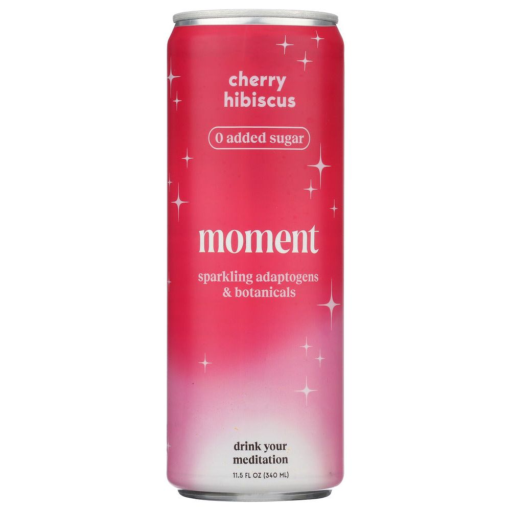 MOMENT: Cherry Hibiscus Chlorophyll Botanical Water, 11.5 fo - #tag1# - #tag2#