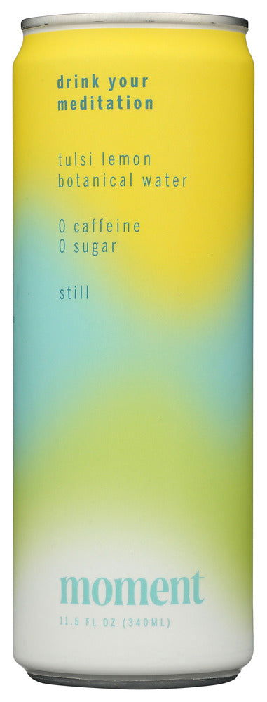 MOMENT: Water Still Botanical Tulsi Lemon, 11.5 fo - #tag1# - #tag2#