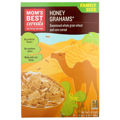 MOMS BEST: Honey Grahams Cereal, 17.5 oz - Sunshine Co Op. - #tag1# - #tag2# - #tag3# - #tag4#