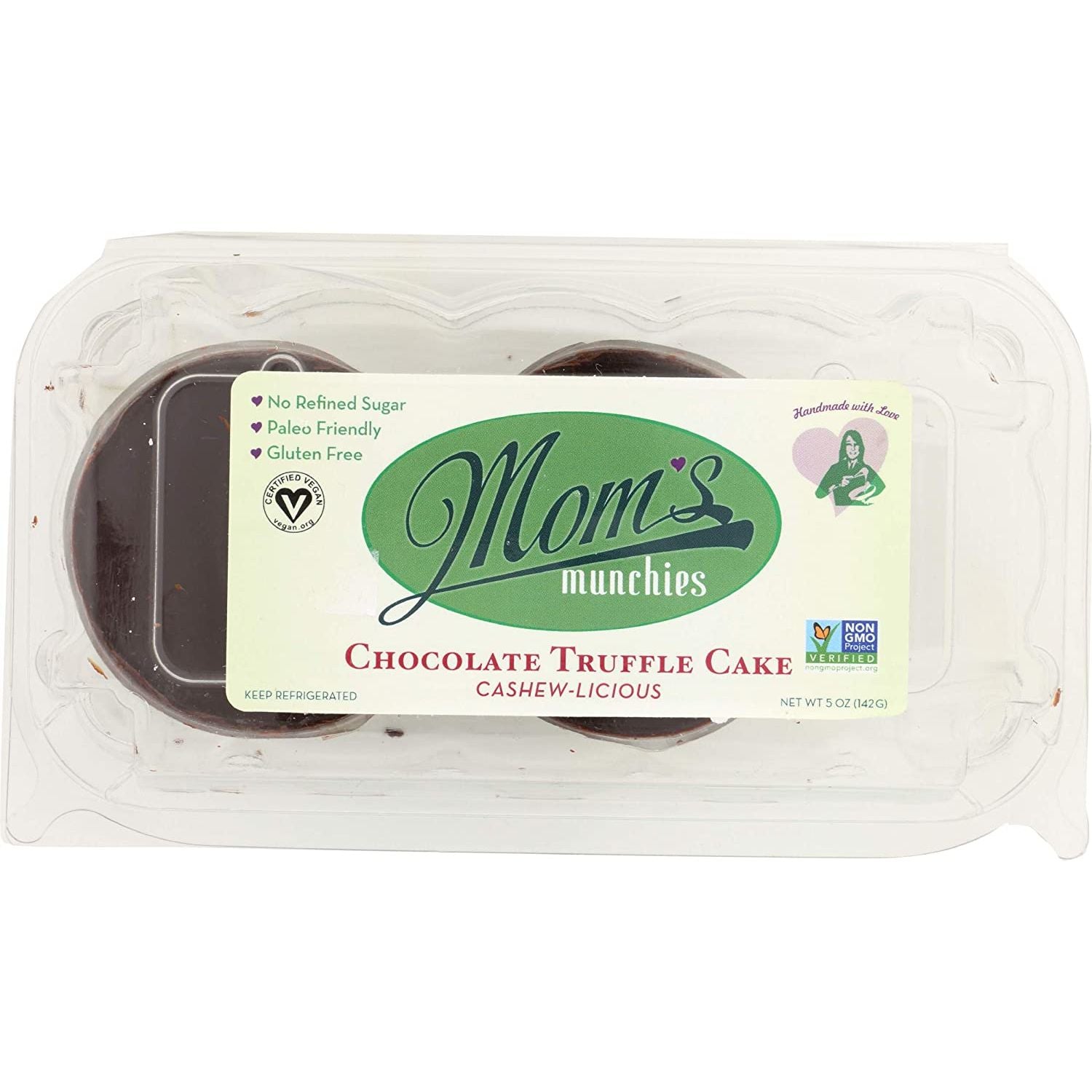 MOMS MUNCHIES: Chocolate Truffle Cake 2Pk, 5 oz - #tag1# - #tag2#