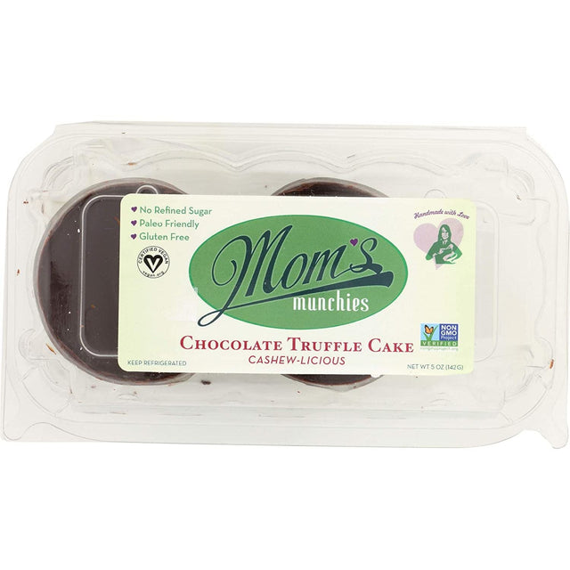 MOMS MUNCHIES: Chocolate Truffle Cake 2Pk, 5 oz - #tag1# - #tag2#