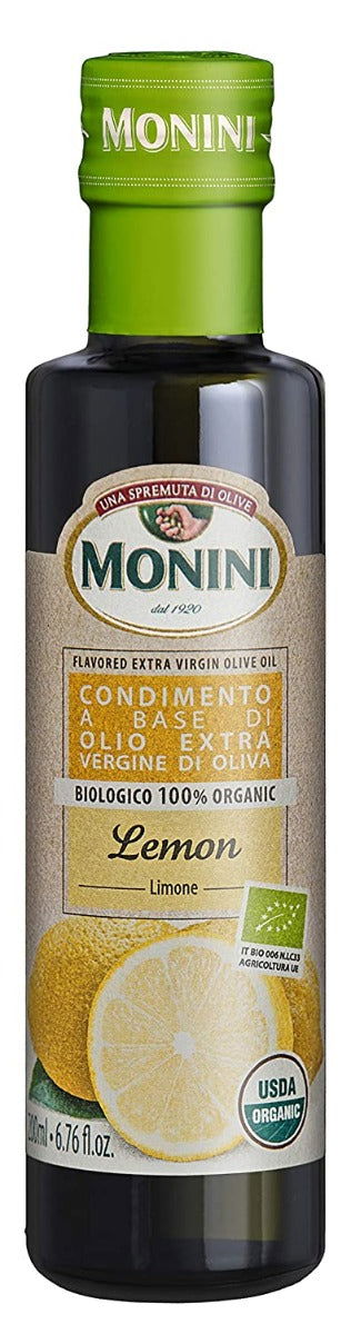 MONINI: Oil Oliv Xvrgn Lemon Flvr, 6.8 oz - #tag1# - #tag2#