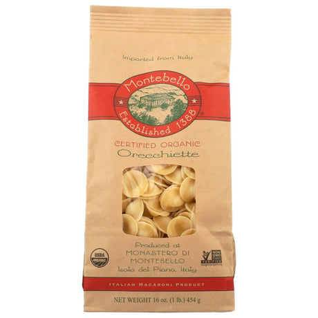 MONTEBELLO: Pasta Orecchiette Organic 16 oz - Sunshine Co Op. - #tag1# - #tag2# - #tag3# - #tag4#