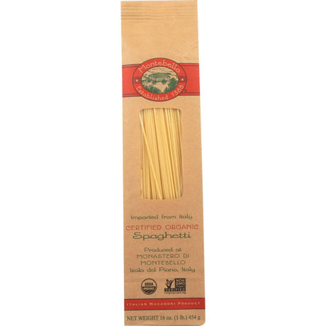 MONTEBELLO: Spaghetti, 16 oz - Sunshine Co Op. - #tag1# - #tag2# - #tag3# - #tag4#
