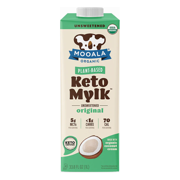 MOOALA: Unsweetened Original Keto Mylk, 33.8 fo - #tag1# - #tag2#