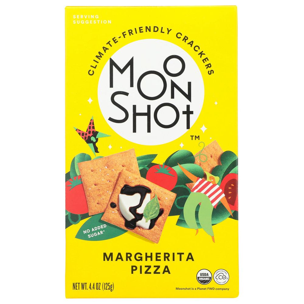 MOONSHOT: Margherita Pizza Crackers, 4.4 OZ - #tag1# - #tag2#