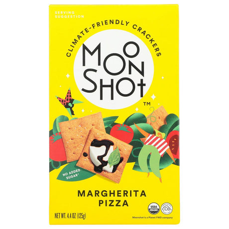 MOONSHOT: Margherita Pizza Crackers, 4.4 OZ - #tag1# - #tag2#