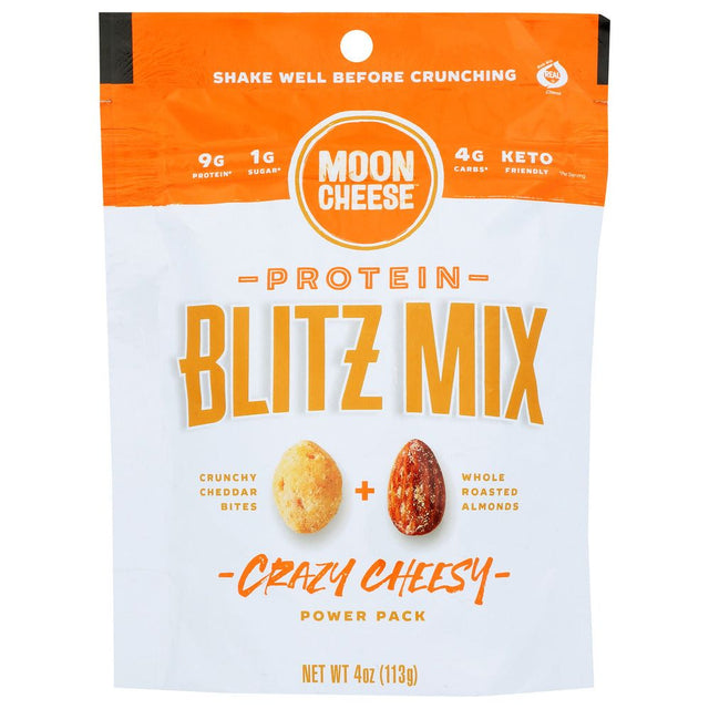 MOON CHEESE: Cheese Mx Cheddar Almond, 4 OZ - #tag1# - #tag2#