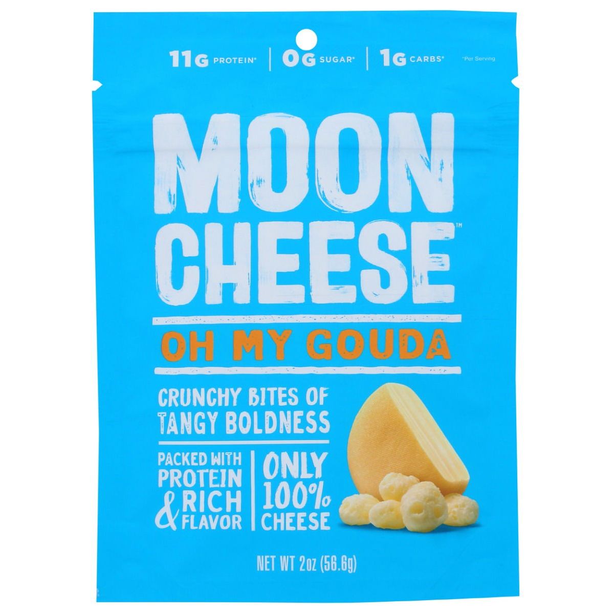 MOON CHEESE: Medium Size Oh My Gouda, 2 oz - Sunshine Co Op. - #tag1# - #tag2# - #tag3# - #tag4#