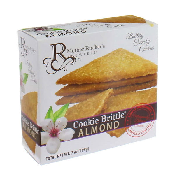 MOTHER RUCKERS SWEETS: Almond Cookie Brittle, 7 oz - #tag1# - #tag2#