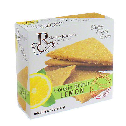 MOTHER RUCKERS SWEETS: Cookie Lemon Britlle, 7 oz - #tag1# - #tag2#