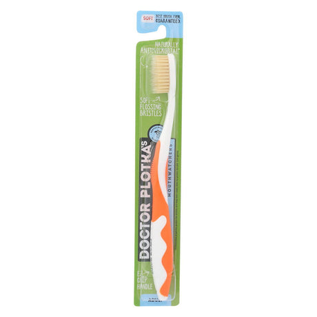 MOUTH WATCHERS: Toothbrush Adult Manual Orange, 1 ea - Sunshine Co Op. - #tag1# - #tag2# - #tag3# - #tag4#