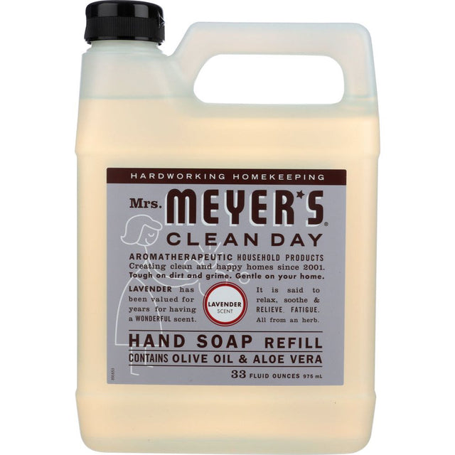 MRS. MEYER'S CLEAN DAY: Liquid Hand Soap Refill Lavender Scent, 33 oz - #tag1# - #tag2#