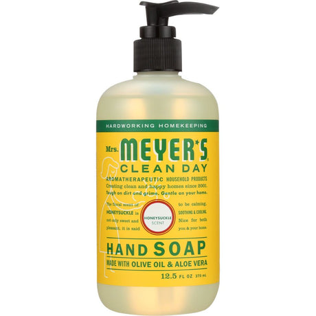 MRS. MEYER'S: Clean Day Liquid Hand Soap Honeysuckle Scent, 12.5 oz - #tag1# - #tag2#