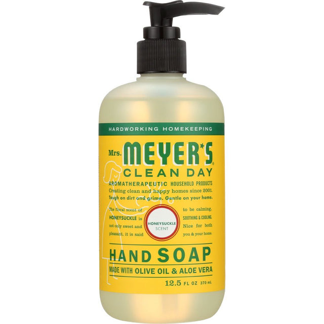 MRS. MEYER'S: Clean Day Liquid Hand Soap Honeysuckle Scent, 12.5 oz - #tag1# - #tag2#
