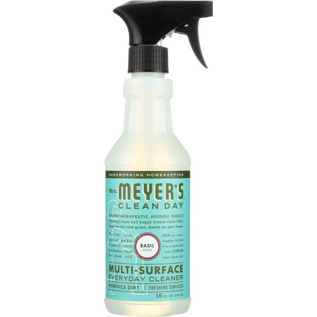 MRS. MEYER'S: Clean Day Multi-Surface Everyday Cleaner Basil Scent, 16 oz - Sunshine Co Op. - #tag1# - #tag2# - #tag3# - #tag4#