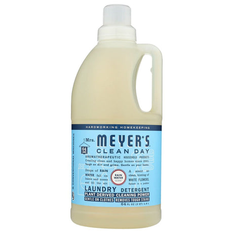MRS MEYERS CLEAN DAY: Detergent Laundry Rainwtr, 64 OZ - #tag1# - #tag2#