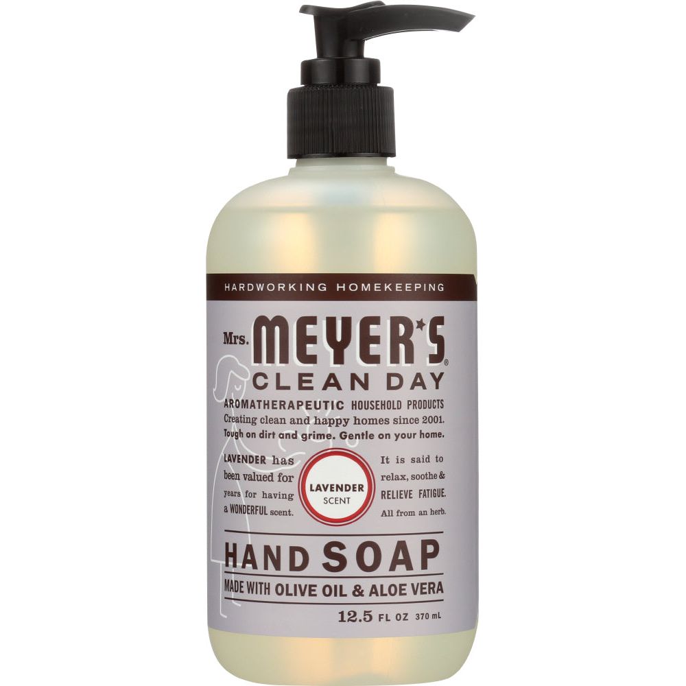 MRS MEYERS CLEAN DAY: Liquid Hand Soap Lavender Scent, 12.5 oz - #tag1# - #tag2#