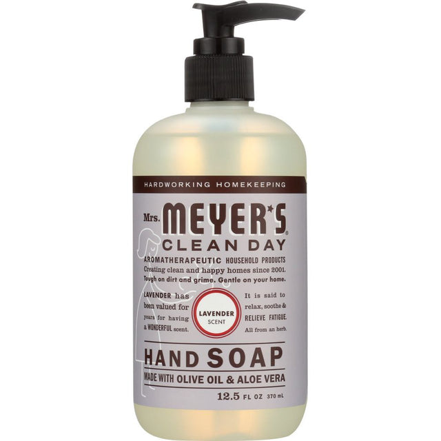 MRS MEYERS CLEAN DAY: Liquid Hand Soap Lavender Scent, 12.5 oz - #tag1# - #tag2#