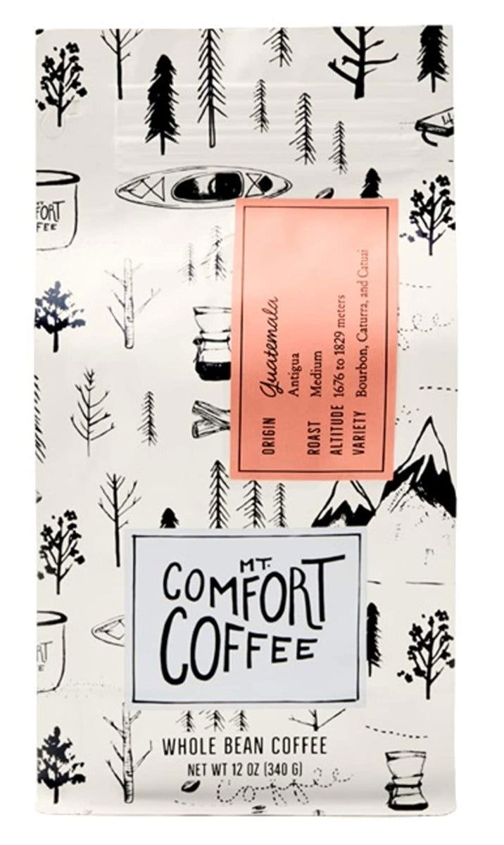 MT COMFORT COFFEE: Guatemala Medium Roast Whole Bean Coffee, 12 oz - #tag1# - #tag2#