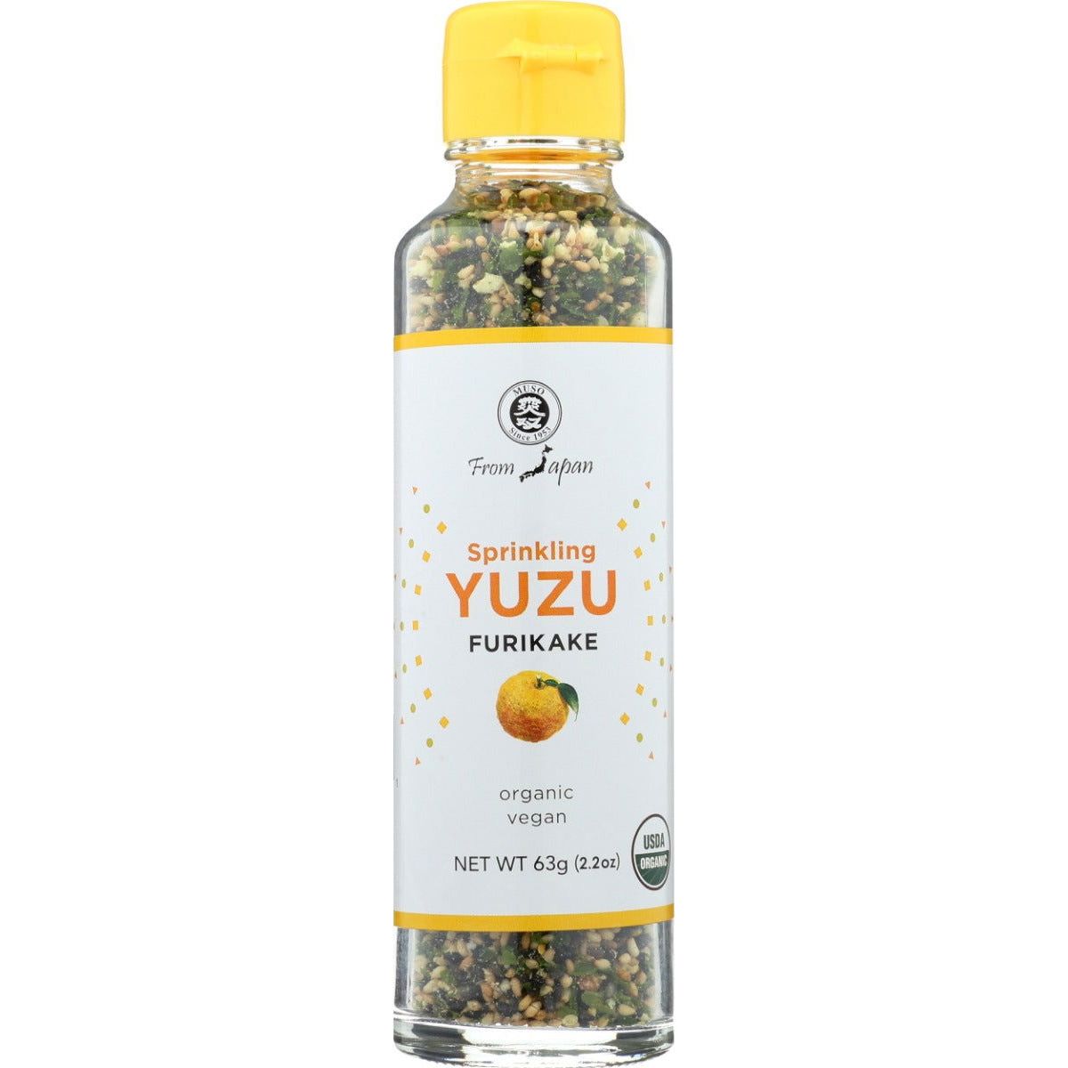 MUSO FROM JAPAN: Sprinkling Furikake Yuzu, 2.2 oz - Sunshine Co Op. - #tag1# - #tag2# - #tag3# - #tag4#