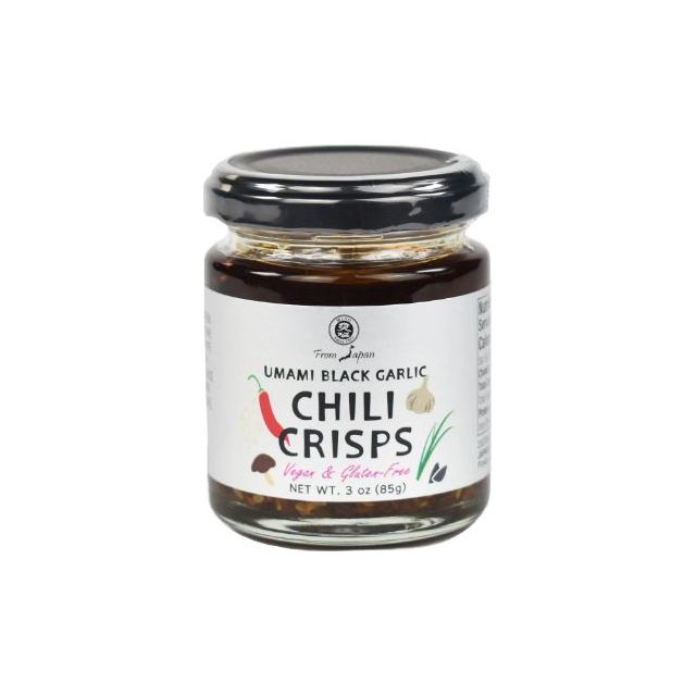 MUSO FROM JAPAN: Umami Black Garlic Chili Crisps, 3 oz - #tag1# - #tag2#