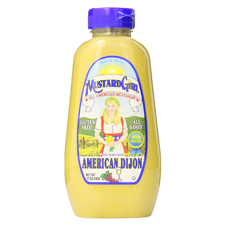 MUSTARD GIRL: American Dijon Mustard, 12 oz - #tag1# - #tag2#
