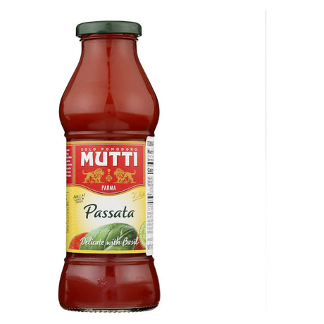 MUTTI: Passata Tomatoes With Basil, 14 oz - #tag1# - #tag2#