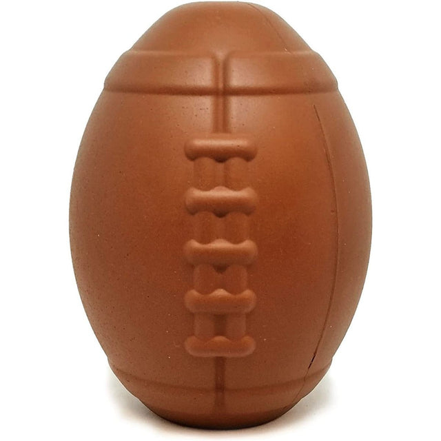 MUTTS KICK BUTT: Large Football Durable Rubber Chew Dog Toy & Treat Dispenser, 1 ea - #tag1# - #tag2#