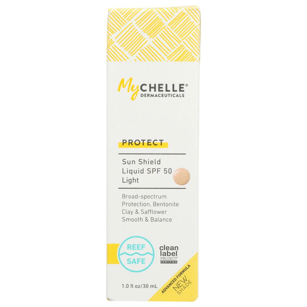MYCHELLE DERMACEUTICALS: Sun Shield Liquid SPF 50, 1.2 fo - #tag1# - #tag2#
