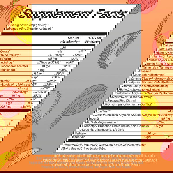 MaryRuth's Liquid Multivitamin Hair Growth - Peach Mango Flavor - 30 FL OZ - Sunshine Co Op. - #tag1# - #tag2# - #tag3# - #tag4#