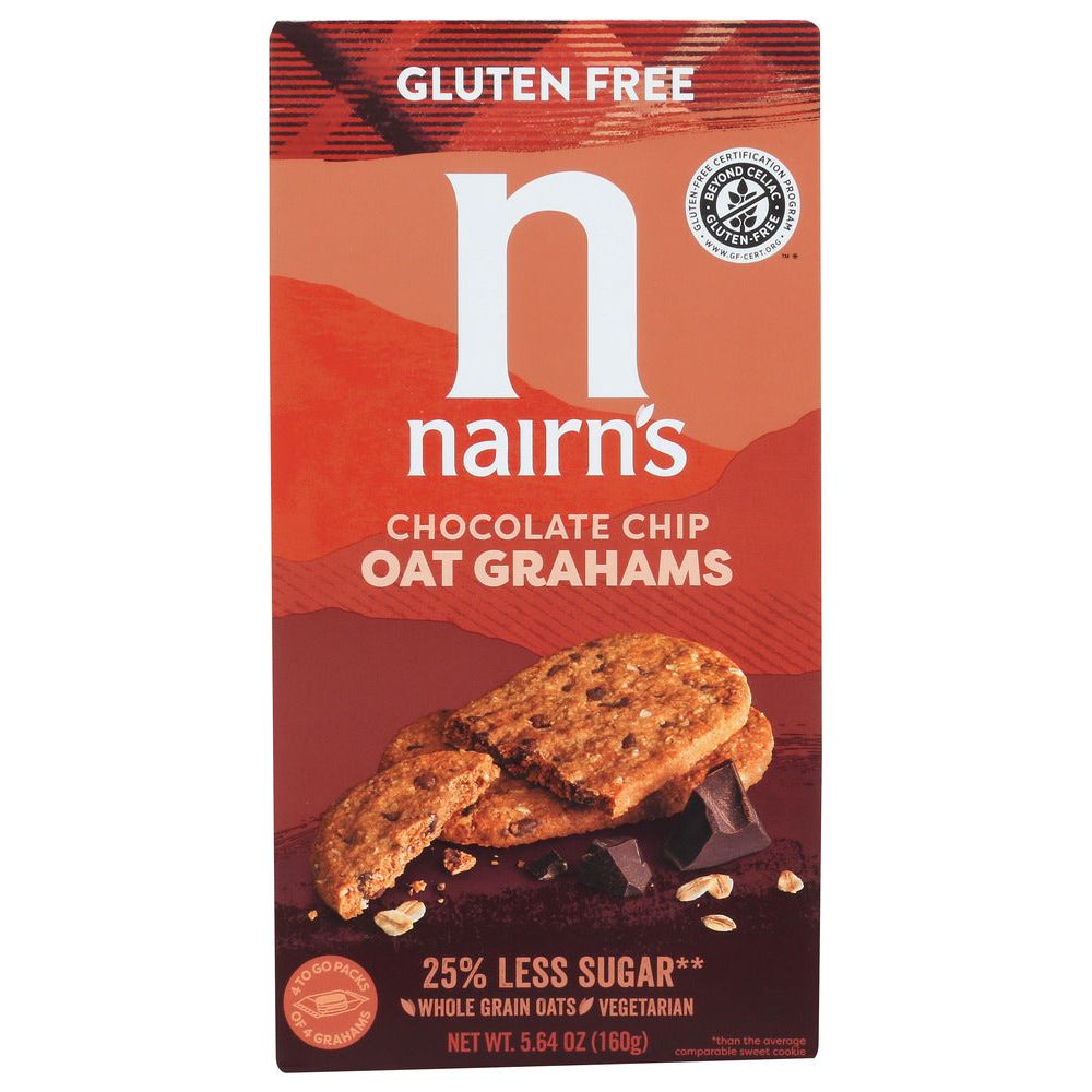 NAIRNS: Chocolate Chip Oat Grahams Cookies, 5.64 oz - #tag1# - #tag2#