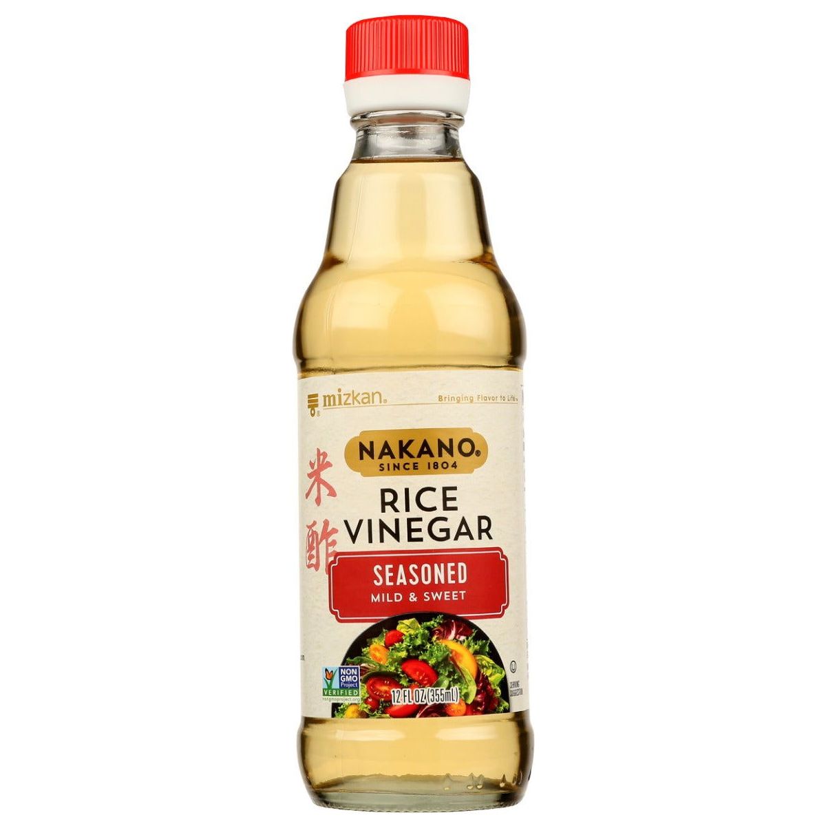 NAKANO: Seasoned Rice Vinegar, 12 oz - Sunshine Co Op. - #tag1# - #tag2# - #tag3# - #tag4#