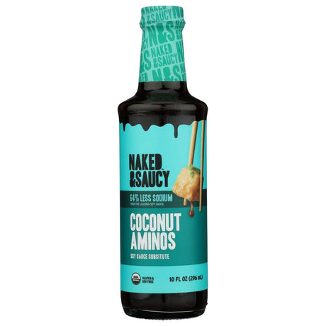 NAKED AND SAUCY: Coconut Aminos Sauce Original, 10 fo - #tag1# - #tag2#