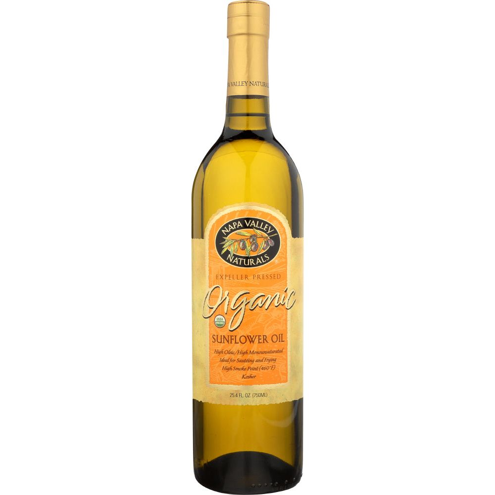 NAPA VALLEY NATURALS: Organic Sunflower Oil, 25.4 oz - #tag1# - #tag2#