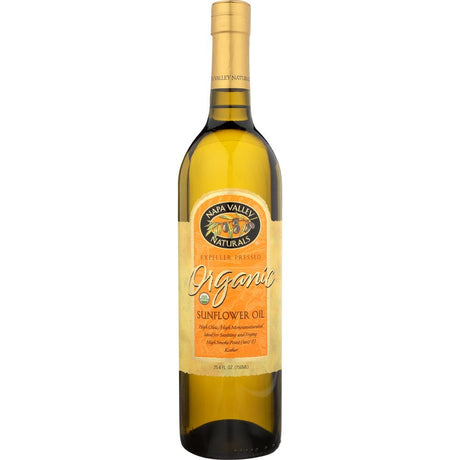 NAPA VALLEY NATURALS: Organic Sunflower Oil, 25.4 oz - #tag1# - #tag2#