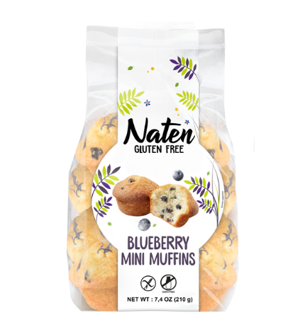 NATEN GLUTEN FREE: Blueberry Mini Muffins, 7.4 oz - #tag1# - #tag2#