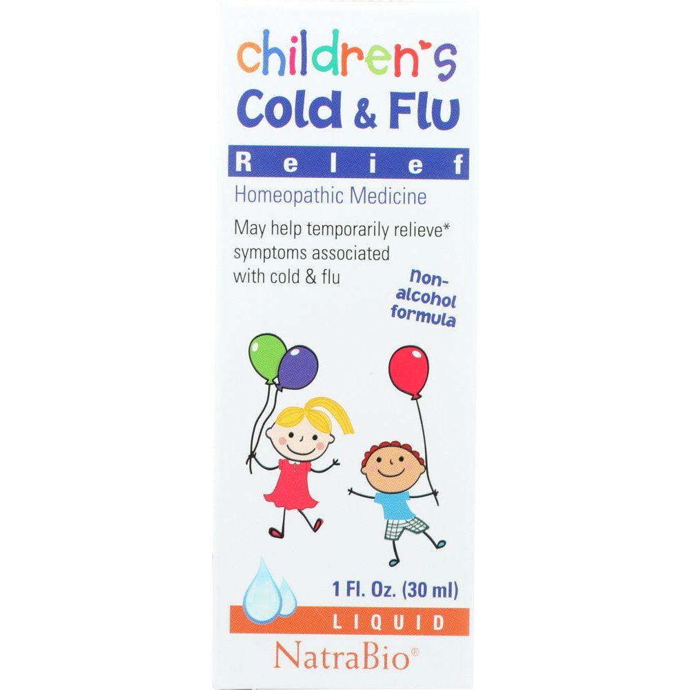 NATRA BIO: 303 Children's Cold and Flu, 1 oz - #tag1# - #tag2#