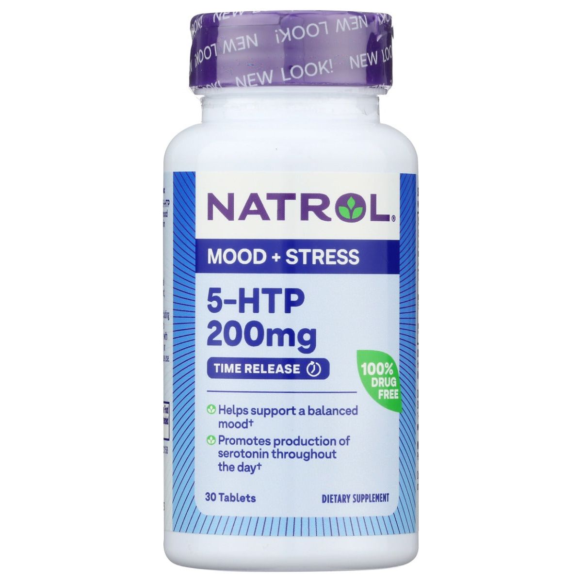 NATROL: 5-HTP 200 mg Time Release, 30 tb - #tag1# - #tag2#