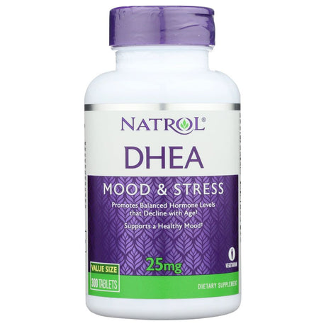 NATROL: Dhea Mood & Stress 25Mg, 300 tb - #tag1# - #tag2#
