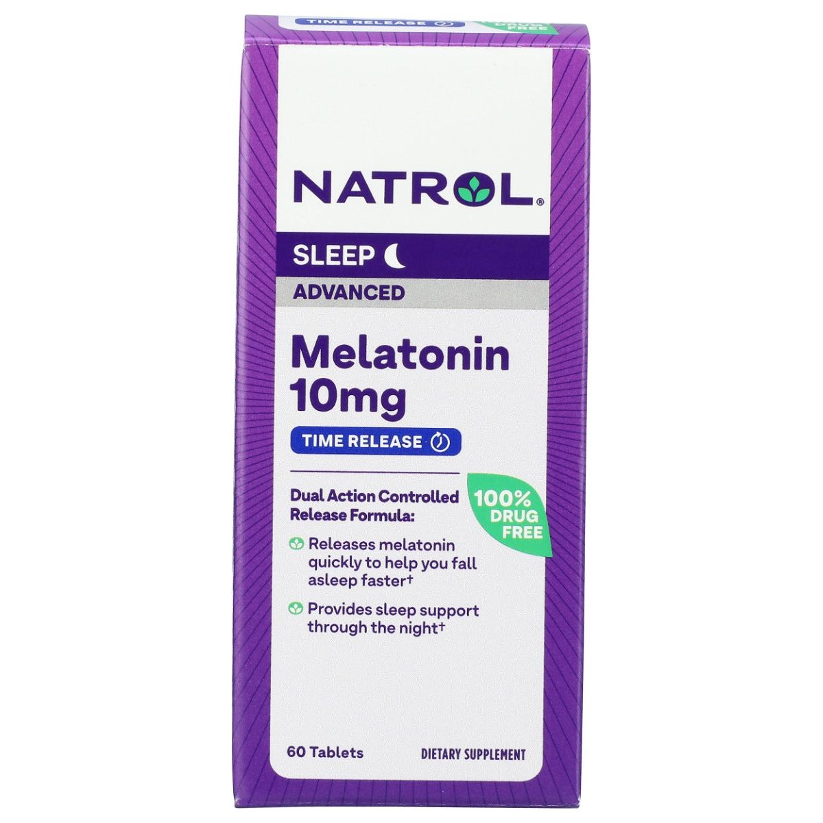 NATROL: Melatonin Advanced Maximum Strength 10mg Time Release Tablets, 60 tb - #tag1# - #tag2#