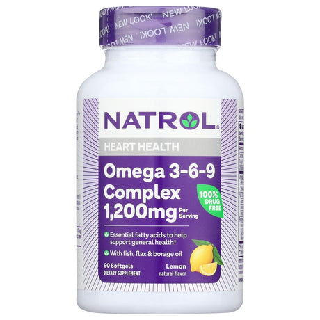 NATROL: Omega 3-6-9 Complex, 90 sg - #tag1# - #tag2#
